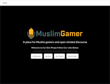 Tablet Screenshot of muslimgamer.com